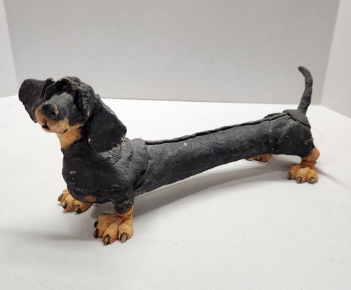 Dachshund dog figurine breed - dog,